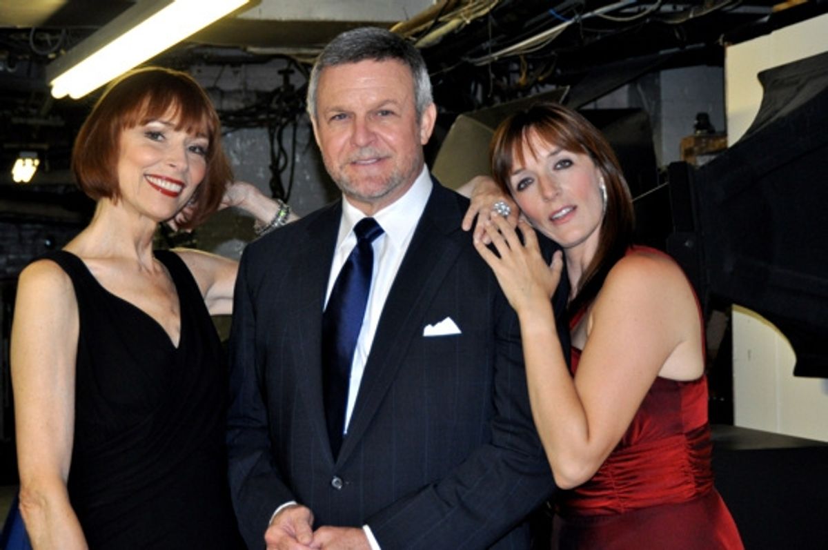 Karen Akers, Ron Raines and Julia Murney at 